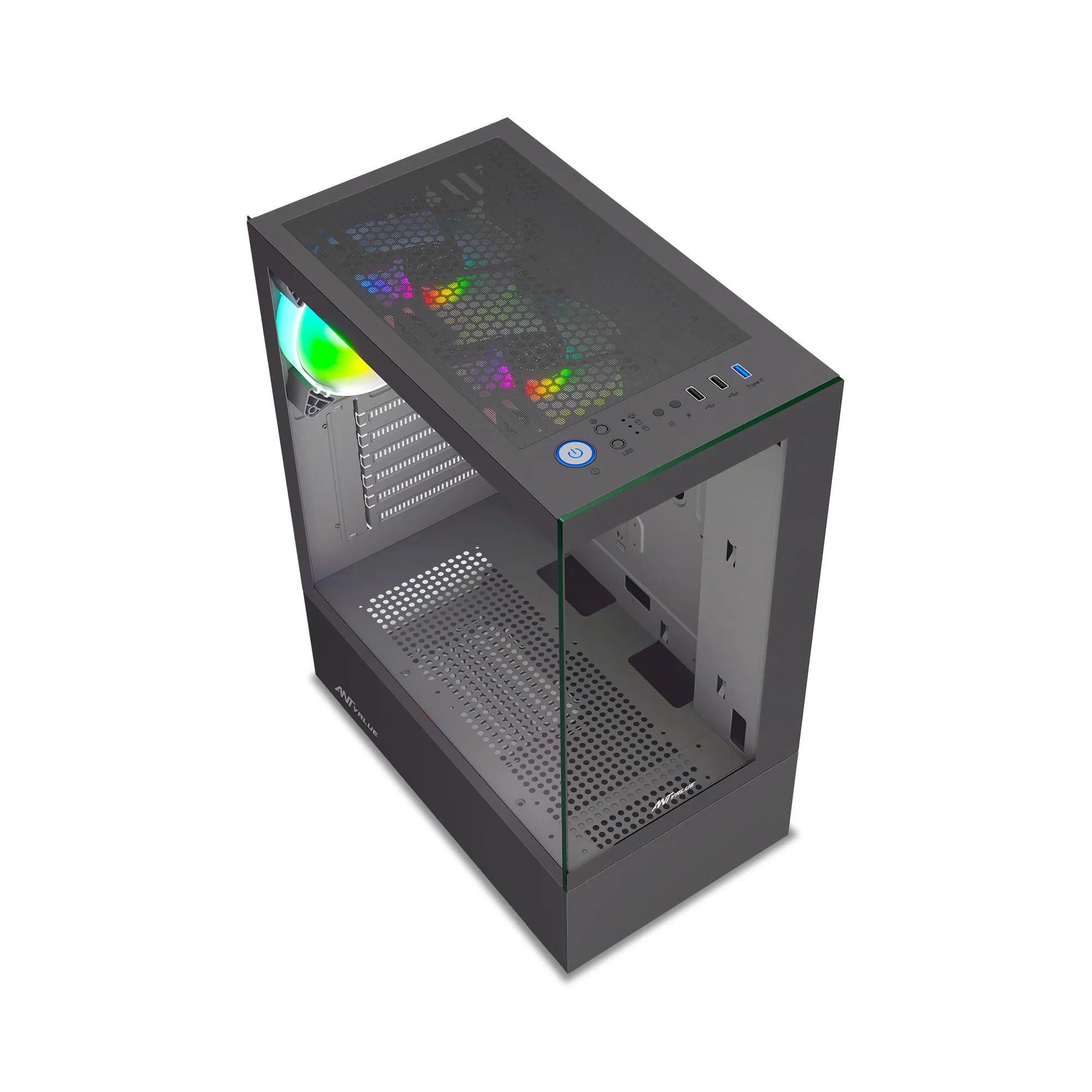 Ant Value Gaming Cabinet CV100 Black view 5